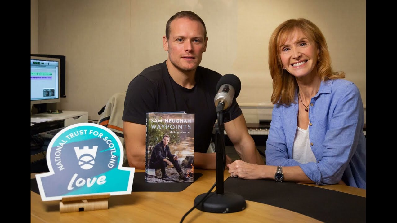 Sam Heughan’s Scotland: The Outlander actor and Waypoints author meets Jackie Bird - Love Scotland