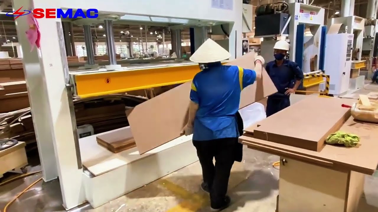 120-ton hydraulic cold press | SEMAC Machine