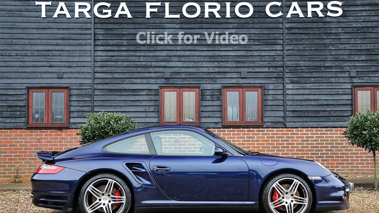 Porsche 911 997 Turbo AWD 3.6 6 Speed Manual in Lapis Blue Metallic