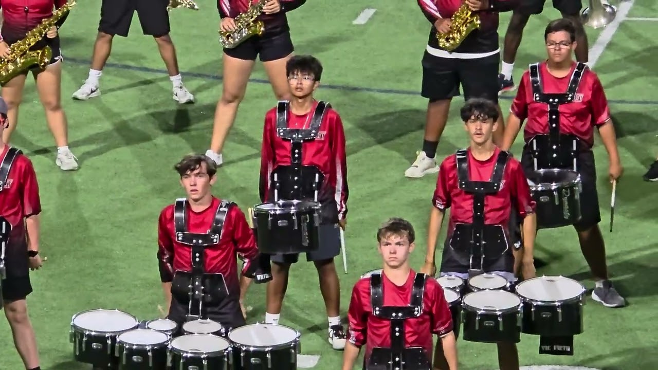 Katy HS - In the Company of Crows - Rehearsal Legacy Stadium October 17 