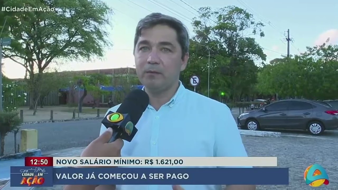 Cidade em Ação - Novo salário mínimo de R$ 1.621 já começou a ser pago