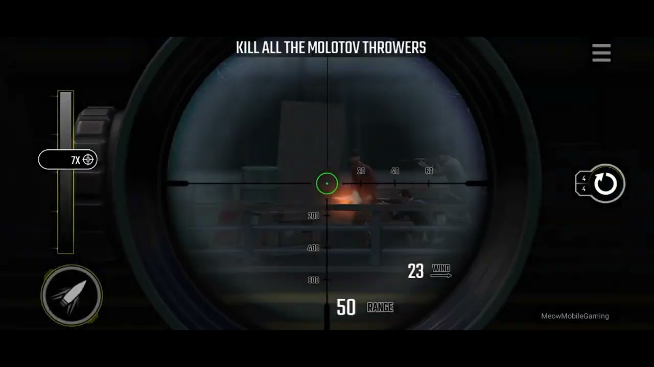 Pure Sniper Z13 Mission 24 Zeus Has Fallen Kill All The Molotov Throwers
