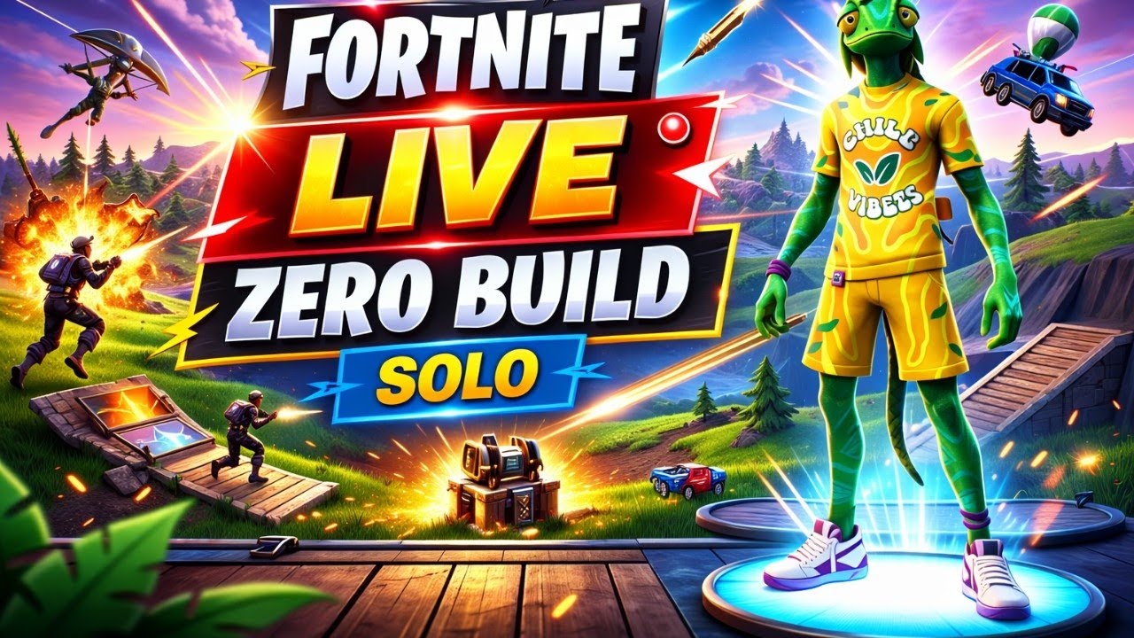 Fortnite Live | Zero Build Solo