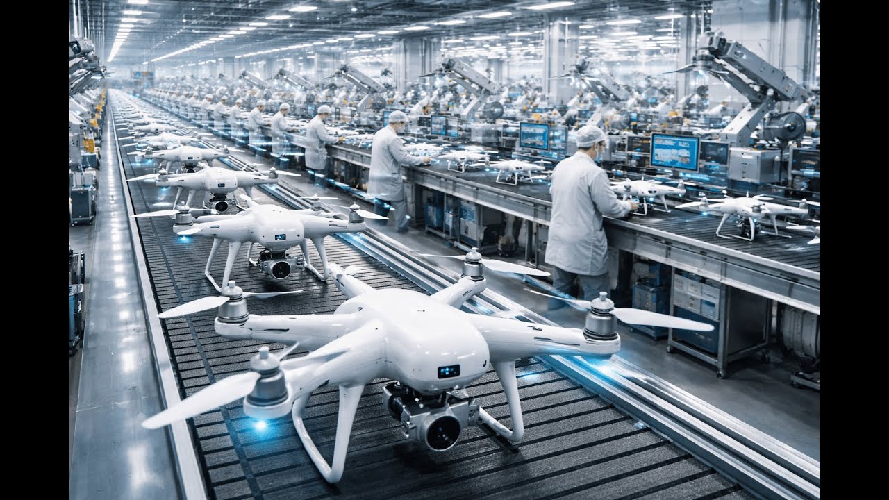 Inside the Drone Factory That Produces Hundreds Per Day