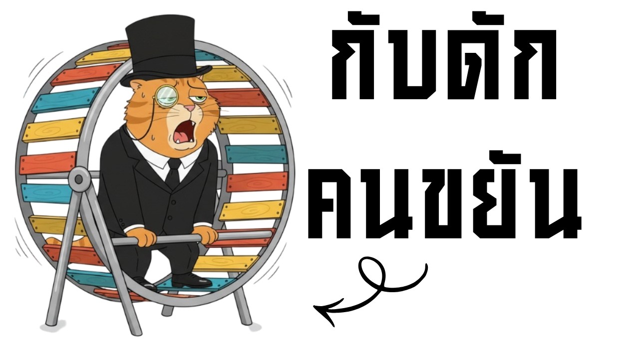 ทำไมสมัยนี้ยิ่งขยัน ยิ่งจนลง? กับดักหนูถีบจักรที่คน 90% ติดอยู่! (ความจริงที่เจ็บปวด)