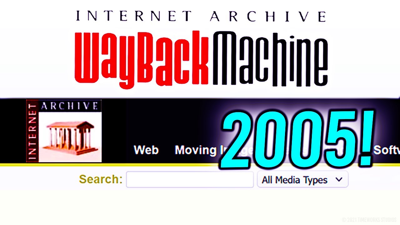 Putting The Wayback Machine IN THE WAYBACK MACHINE!!