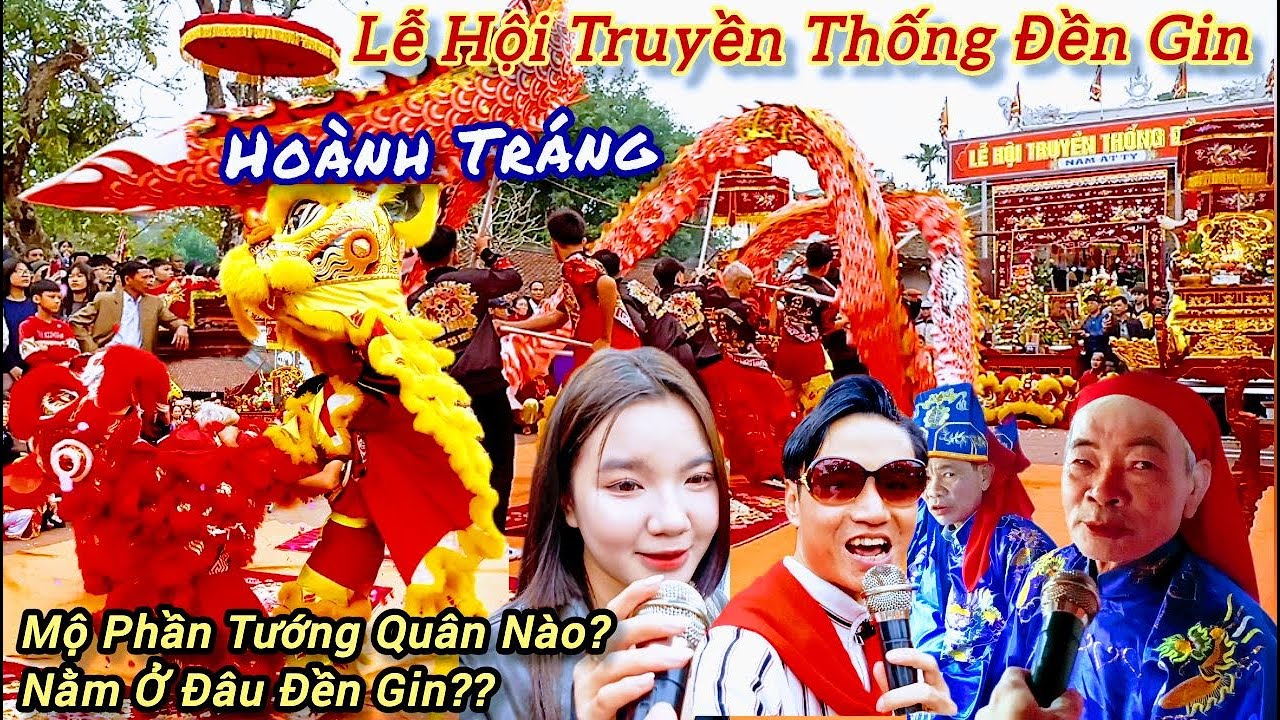 Hoành tráng lễ hội truyền thống Đền Gin nơi tướng quân Kiều Công Hãn yên nghỉ | Duy Linh