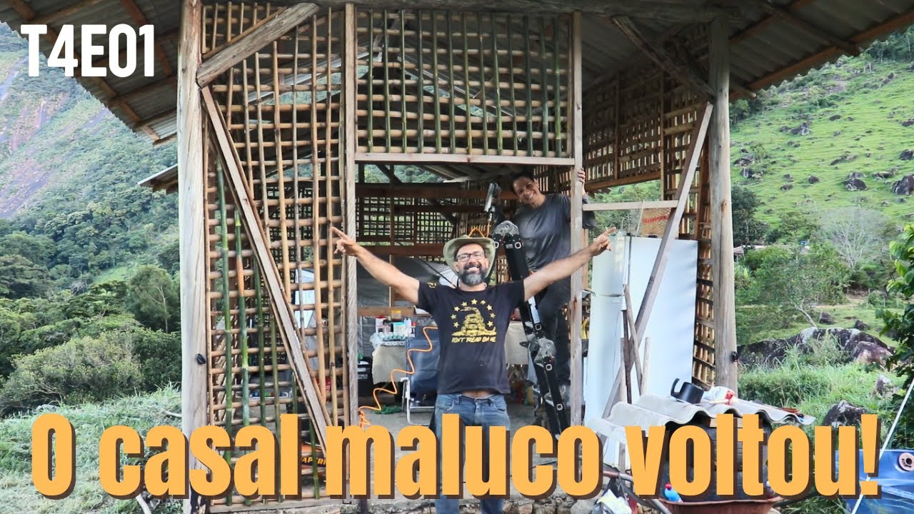 Sitio do Zero  - T4E1 -  a realidade de construir uma casa na roça do absoluto zero!
