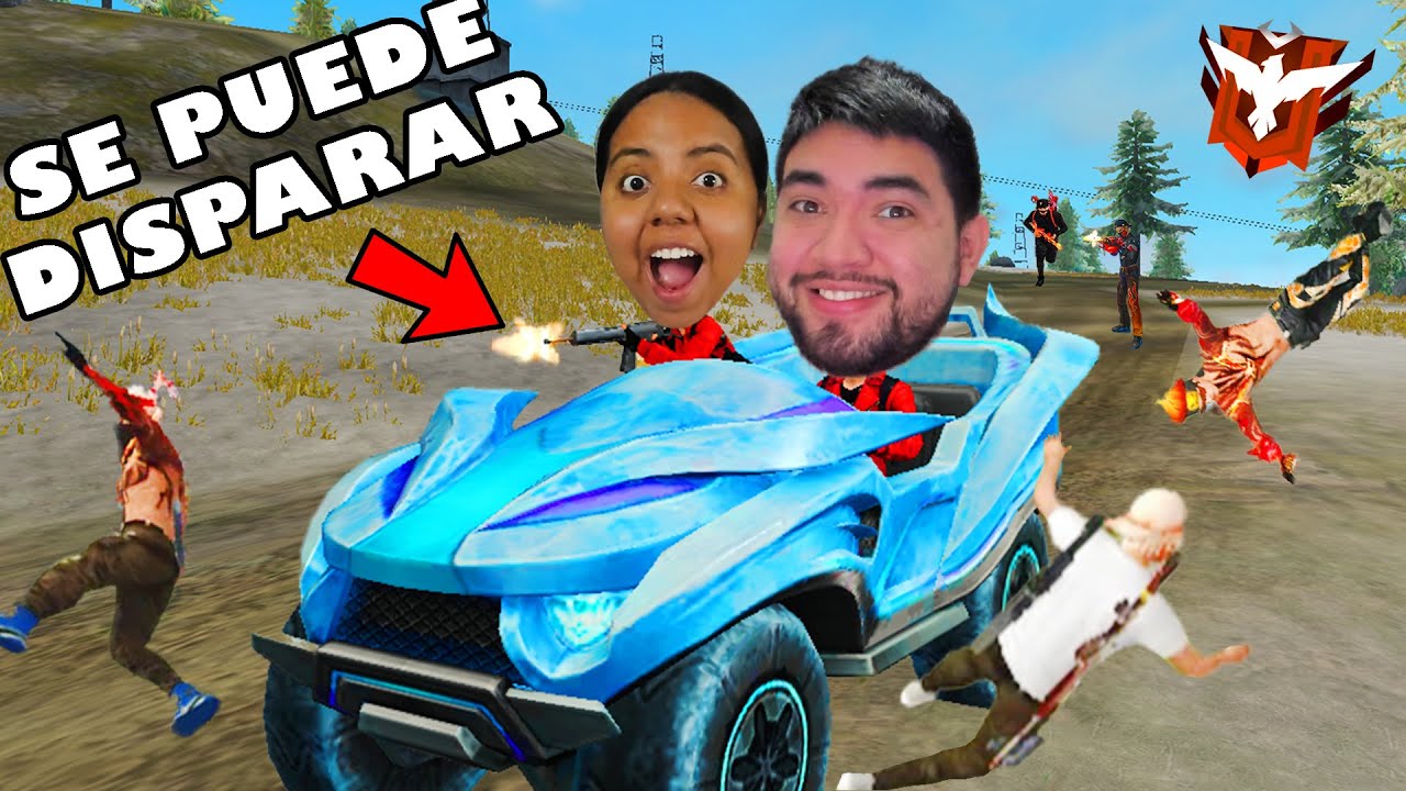 NOS RETARON A USAR EL NUEVO CARRO DE HIELO EN FREEFIRE 😱