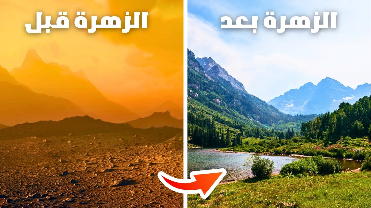 ماذا حدث ليصبح كوكب الزهرة صالح للحياة ؟ 🤯