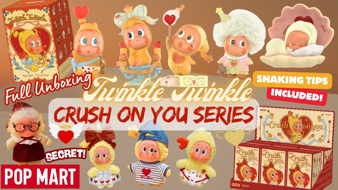 🌟Снова секрет?! Полная распаковка серии плюшевых подвесок и фигурок Twinkle Twinkle Crush on You