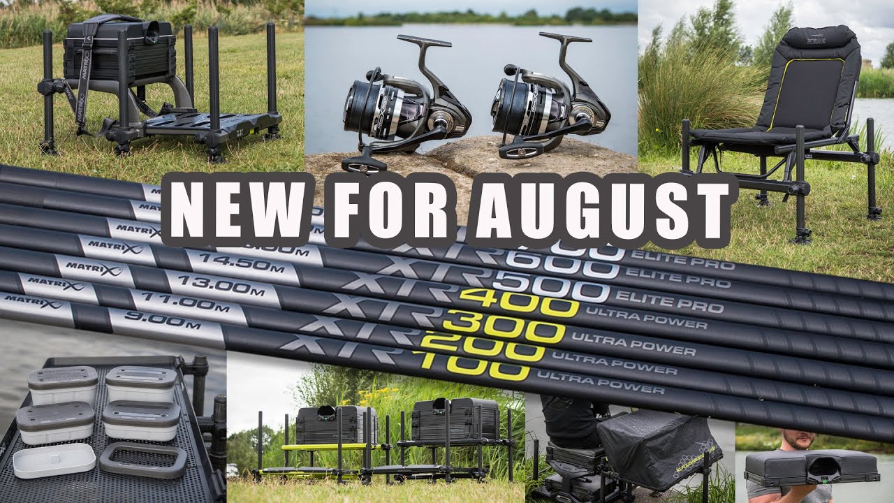 HUGE new MATRIX product launch! Poles, Rods, Reels, Seatboxes and MORE!!