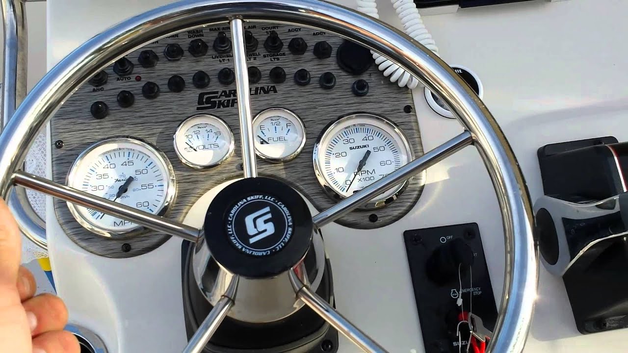2014 Carolina Skiff 218 DLV Video #3