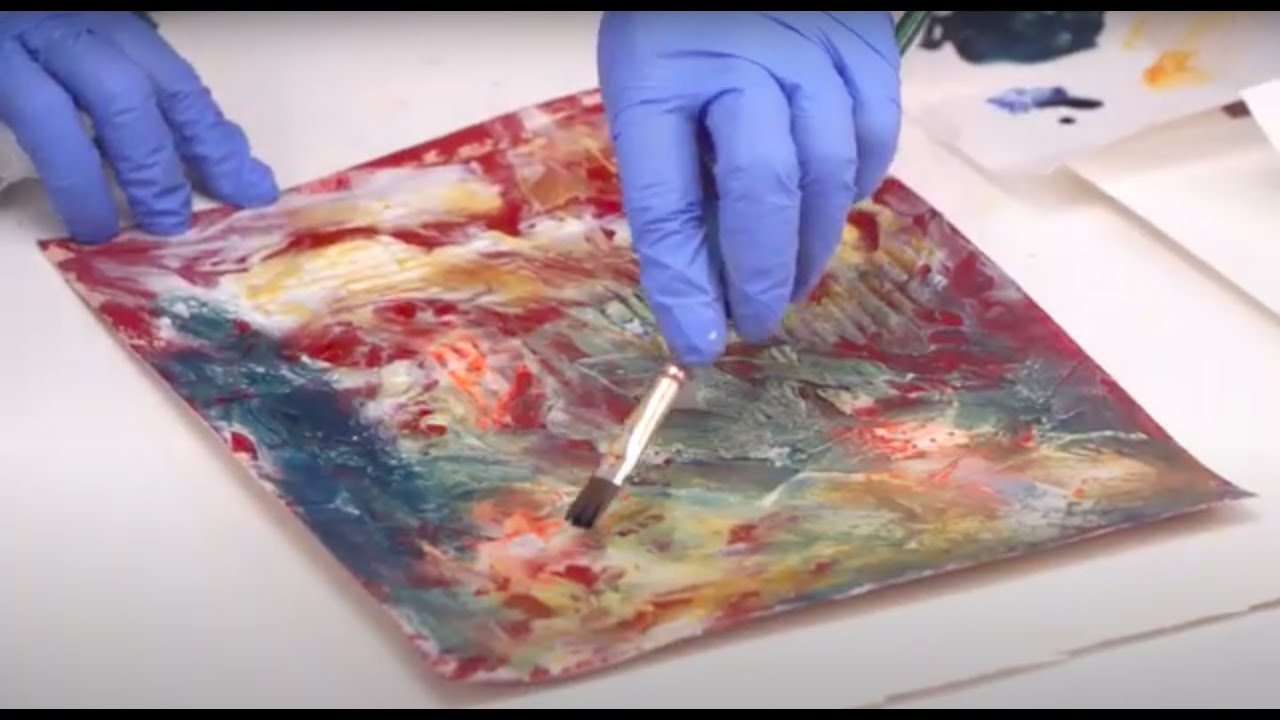 How to Use Acrylic Gels and Pastes - Mixed Media Techniques