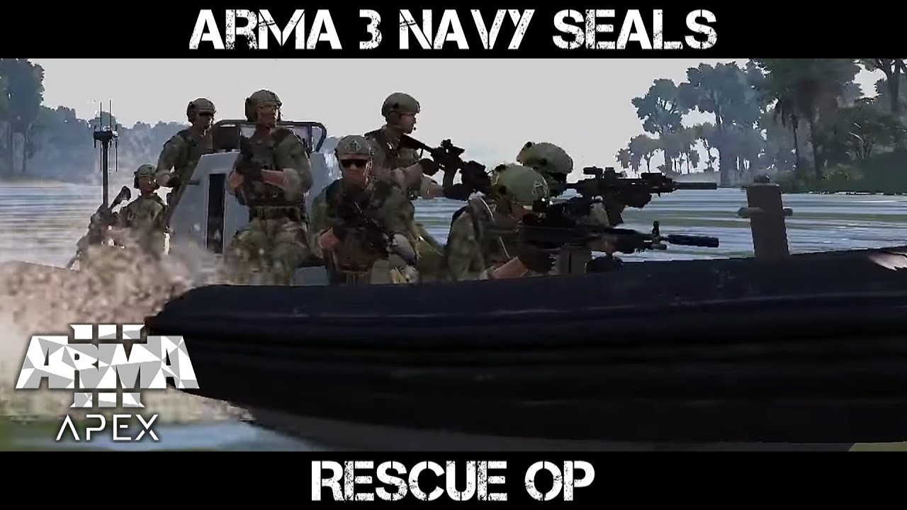 ArmA 3 Navy SEAL Gameplay - Rescue Op