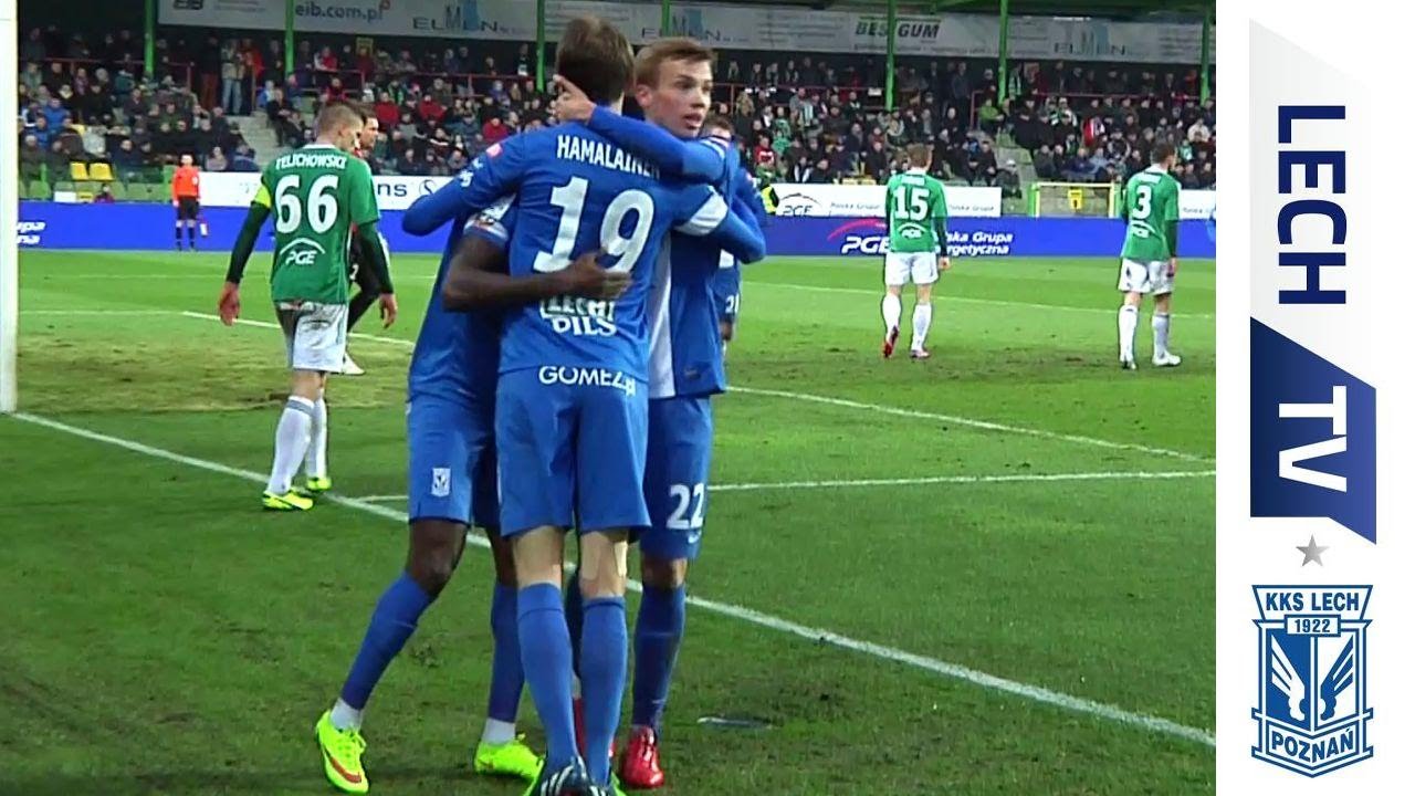 Czasem słońce, czasem śnieg! GKS Bełchatów - Lech Poznań od kuchni.