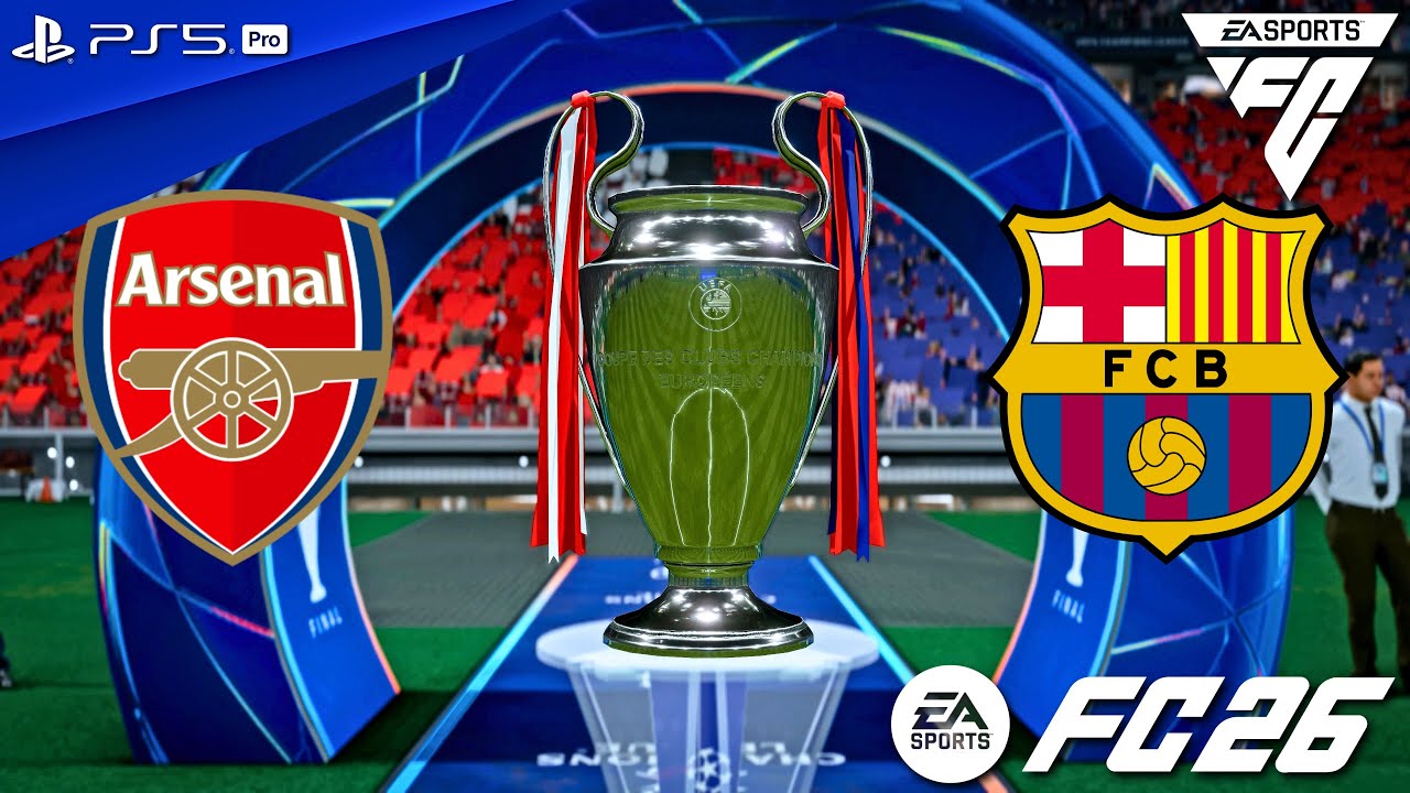 ФК 26 - Арсенал против Барселоны - Финал Лиги чемпионов УЕФА 25/26 | PS5 Pro [4K60]