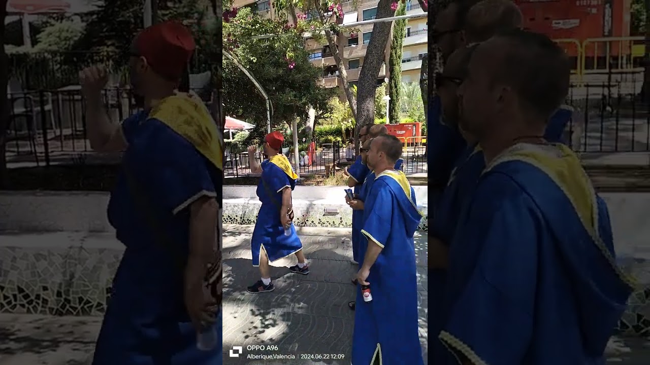 moros y cristianos Alberic, Valencia