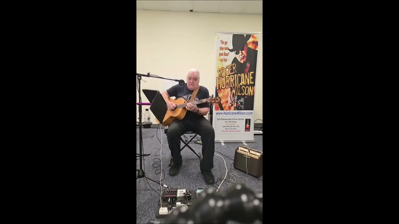  An Acoustic Version of ALL ALONG THE WATCHTOWER Performed by Roger "'Hurricane" Wilson 