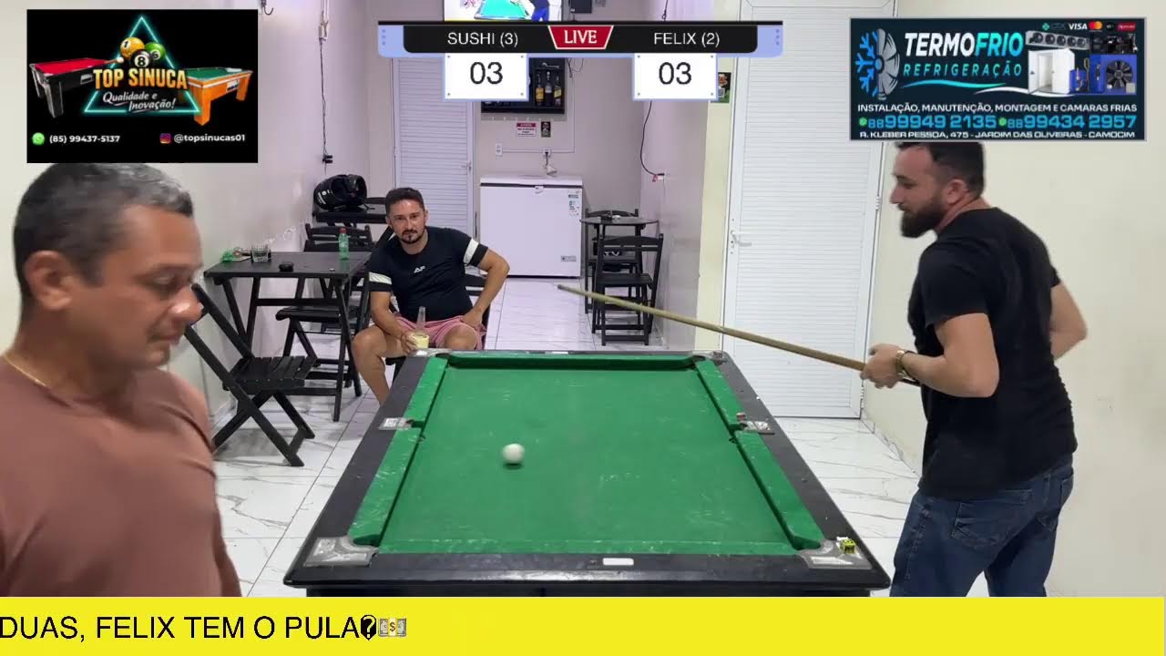 (FÉLIX X SUSHI) SÉRIE QUEM FAZ 08 🎱🔥