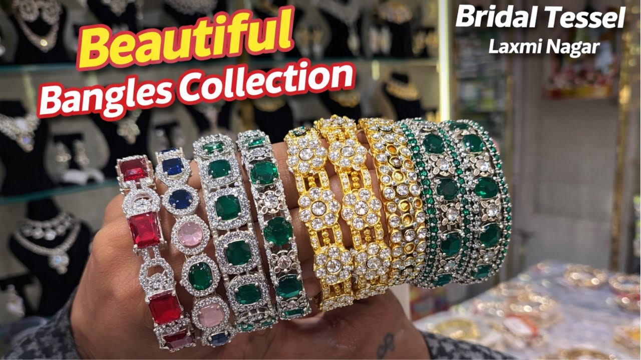 Latest Bridal AD Bangles Collection 💍 | Wedding Special Designs 2026 | Bridal Tassel Laxmi Nagar 