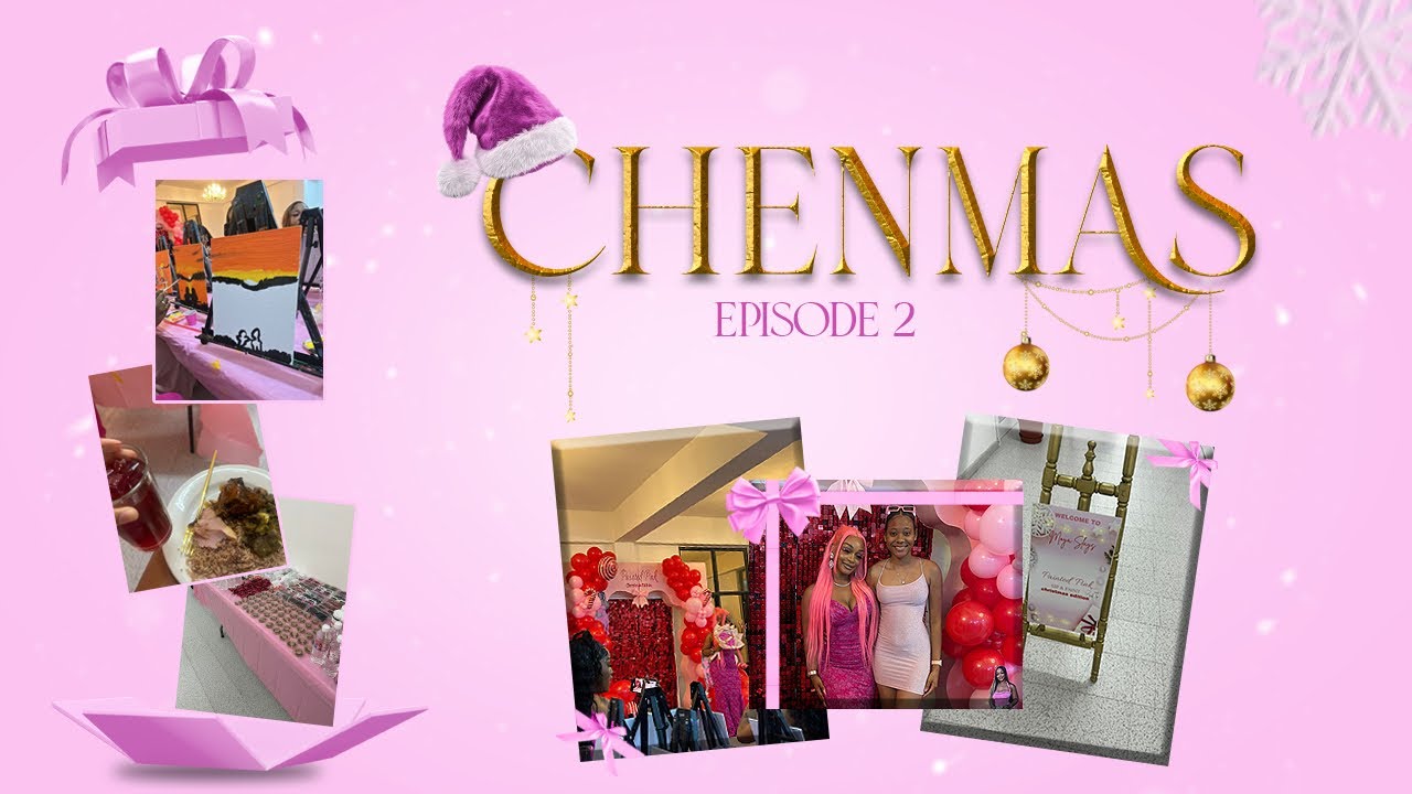 Chenmas Ep.2 | Painted Pink: Christmas Edition 🎨💗 | Sip & Paint, Giveaways & Good Vibes 