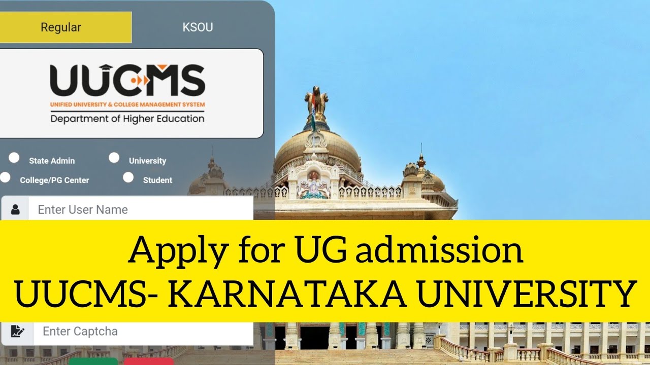 #funwithmatters How to apply for UG in Karnataka University in online UUCMS 2022 update information