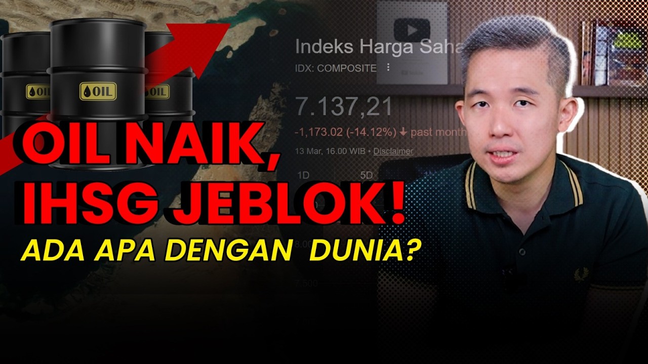 OIL NAIK IHSG JEBLOK‼️ APA YANG SEDANG TERJADI⁉️