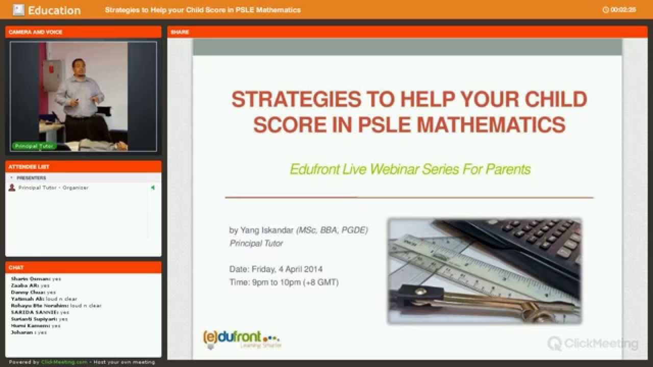 Strategies to Help your Child Score in PSLE Mathematics