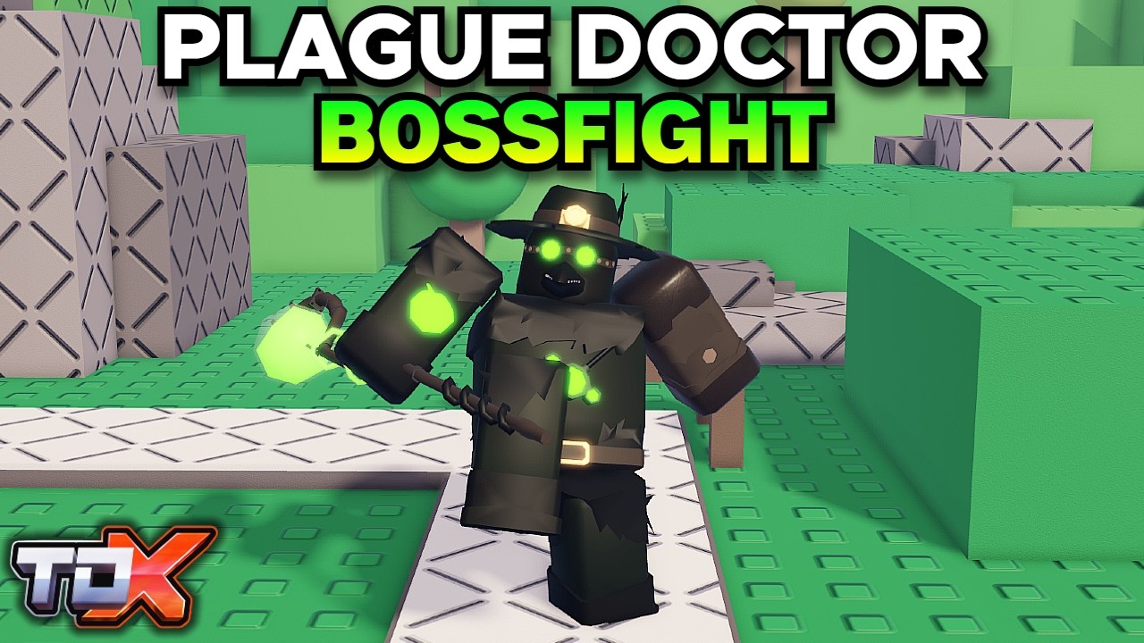 TDX Plague Doctor Boss Fight (Wave 24) | Easy Mode Rework