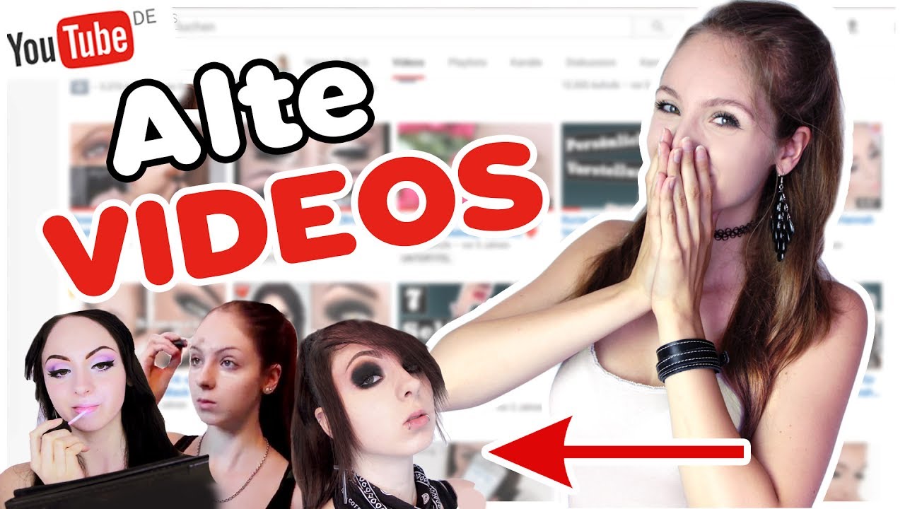 Ich schaue meine ALTEN VIDEOS von vor 3 JAHREN! - Teil 1 I Hannah Black