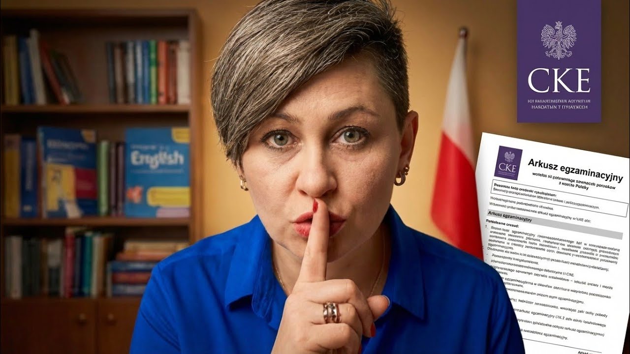 EGZAMINATORKA CKE ZDRADZA STRATEGIĘ NA ANGIELSKI E8