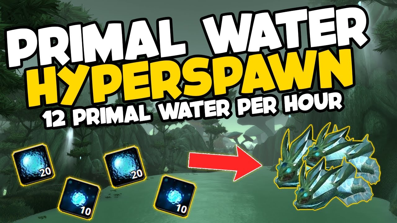 INSANE Primal Water farm with Hyperspawn (TBC Classic)