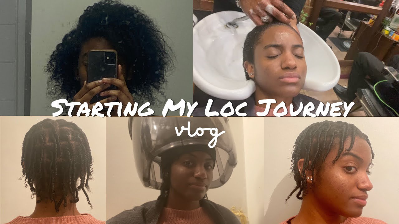 Spontaneously Starting My Loc Journey | Comb Coil Method | Starter Locs 2023 | VLOG