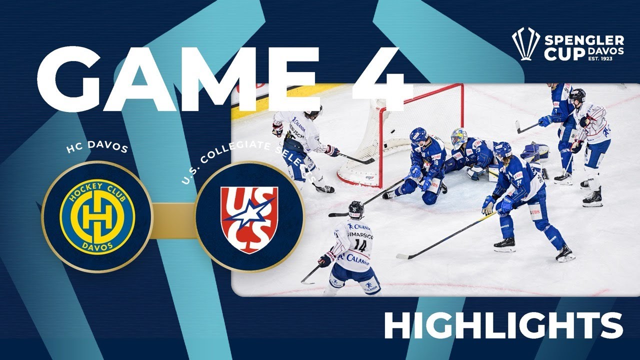 Highlights | HC Davos vs. U.S. Collegiate Selects | Game 4 | Spengler Cup Davos 2025