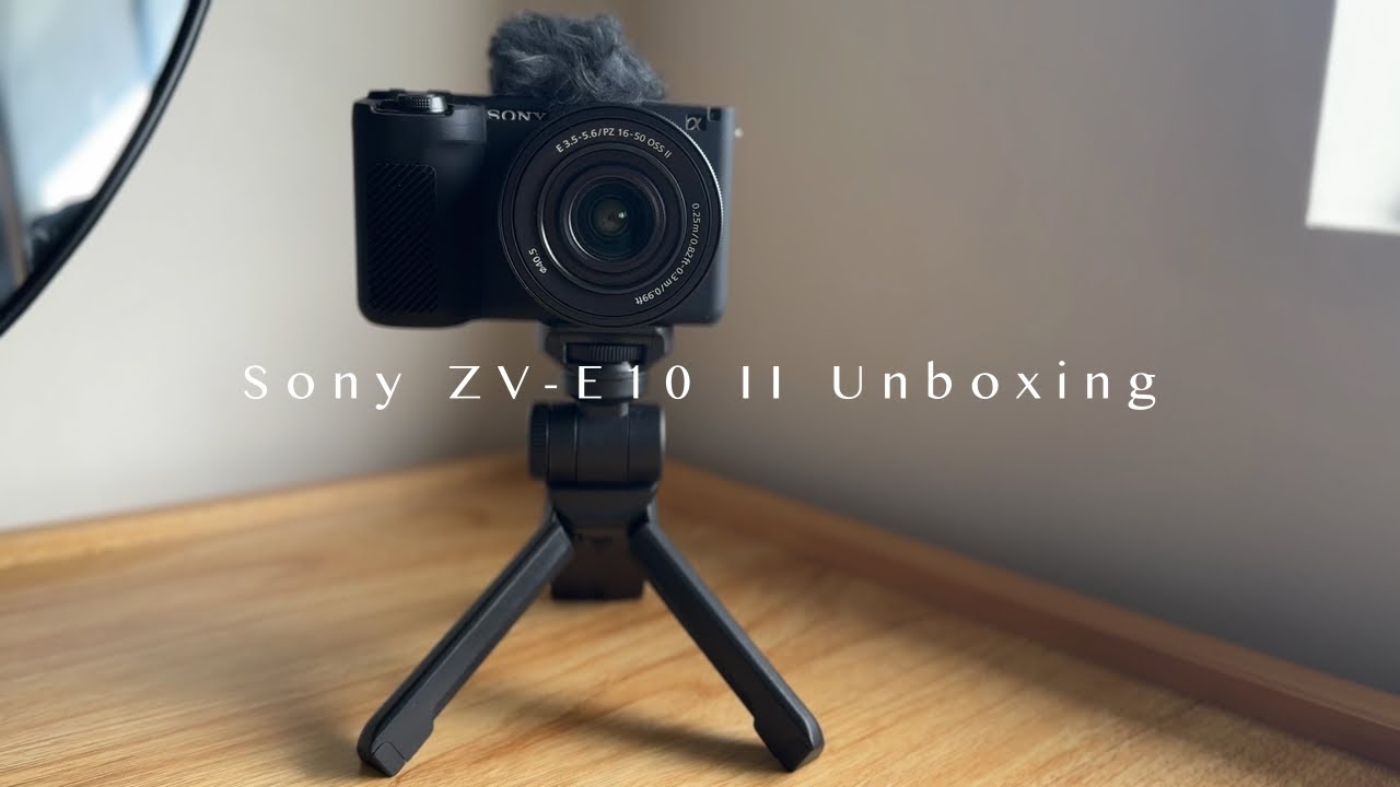 My new vlogging camera 📷 Sony ZV-E10 II w/ Kit Lens Unboxing + Accessories + Test shots