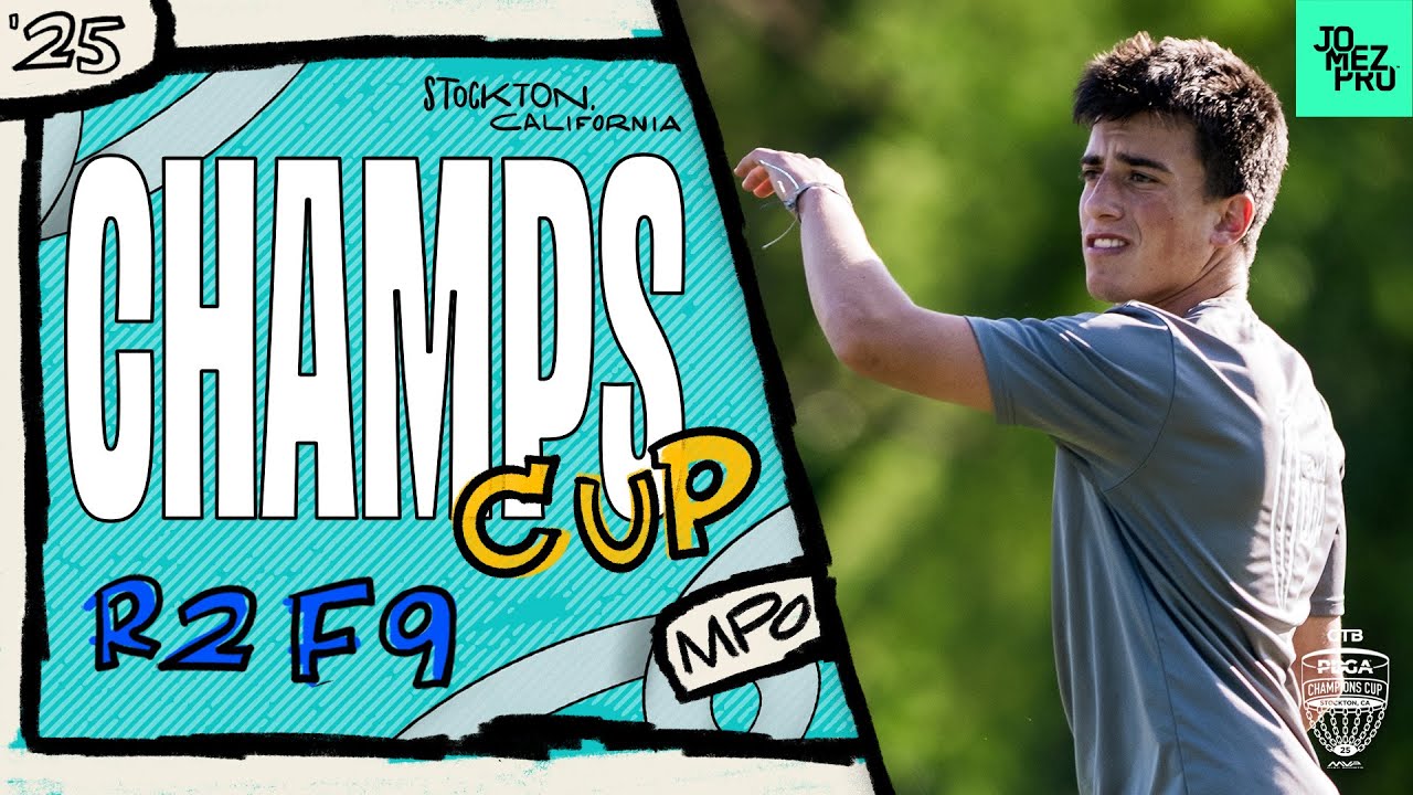 2025 PDGA Champions Cup | MPO R2F9 | McBeth, Miranda, Nieminen, Hammes | Jomez Disc Golf