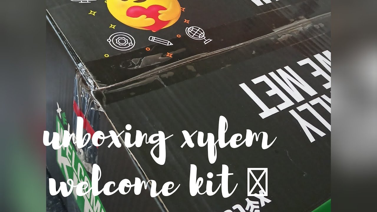 unboxing xylem welcome kit @XylemNEET 💚