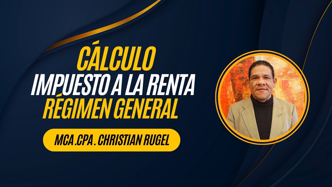 CÁLCULO DE IMPUESTO A LA RENTA: RÉGIMEN GENERAL #viralvideo #pyf #reels
