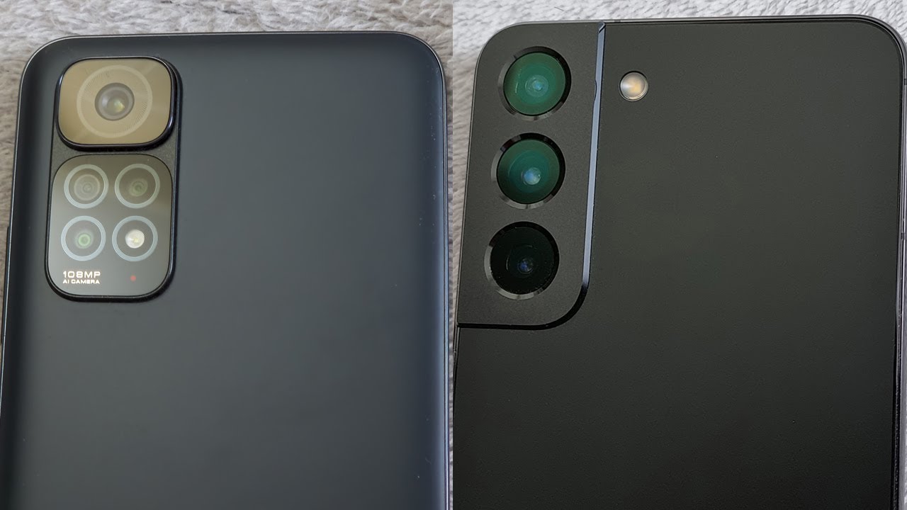 Xiaomi Redmi Note 11S vs Samsung Galaxy S22 - Camera Test