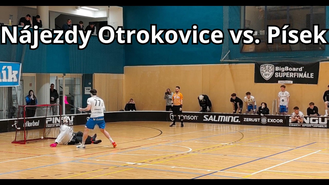 Nájezdy Goldea Panthers Otrokovice vs. Lišky Písek (14.3.2026)