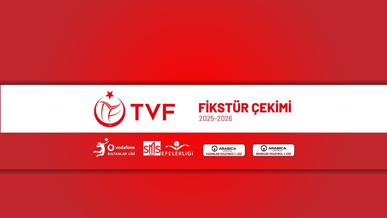 TÜRKİYE VOLEYBOL FEDERASYONU 2025 - 2026 VOLEYBOL SEZONU FİKSTÜR ÇEKİMİ
