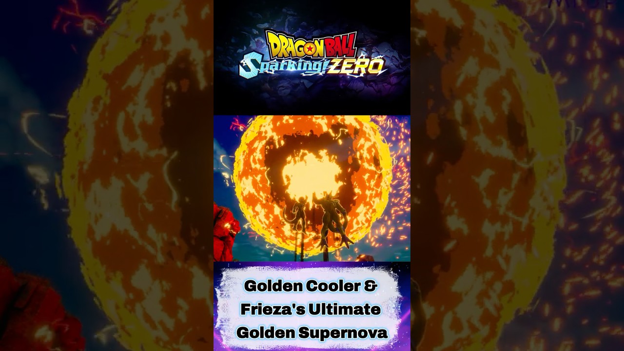 The COOLEST Mod in Dragon Ball: Sparking! Zero - Golden Cooler & Frieza's Ultimate Golden Supernova!