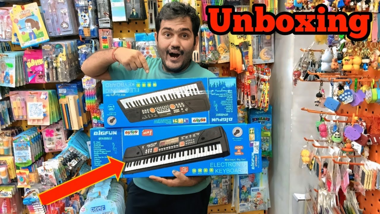 Bigfun Brand New Piano Testing and Unboxing video || toy piano video #piano #pianomusic #toys 