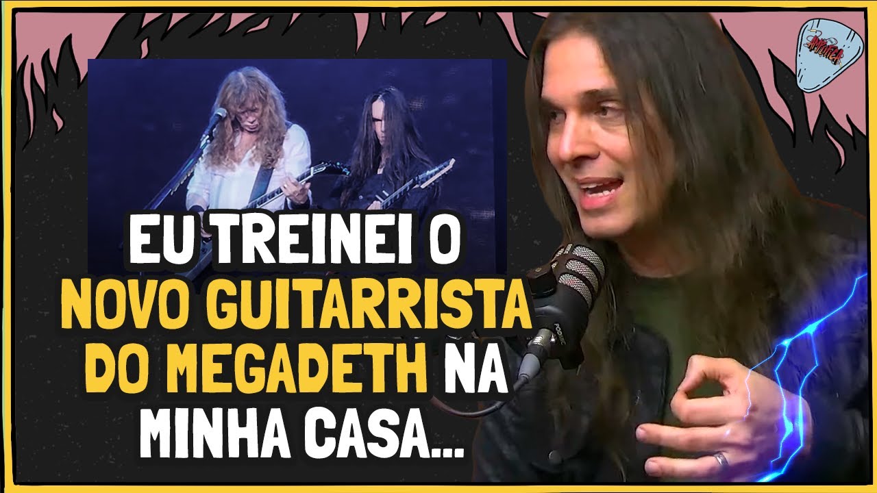DAVE MUSTAINE, KIKO LOUREIRO e TEEMU MÄNTYSAARI