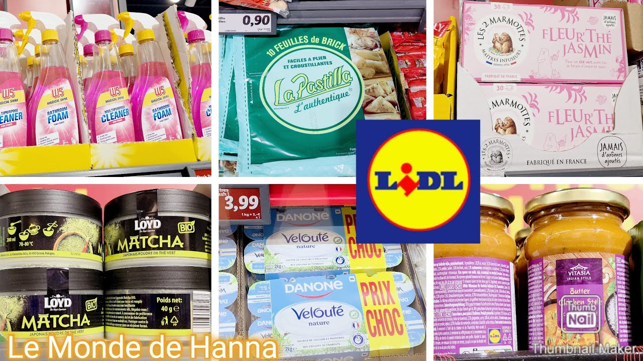 LIDL FRANCE ARRIVAGE 16-02 OFFRES SPÉCIALES PROMOTIONS 