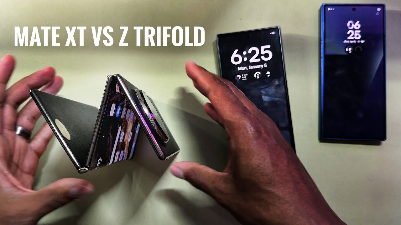 I Compared The Peak of Samsung VS The Peak of Huawei - Z Trifold vs Huawei Mate XT Full Comparison 