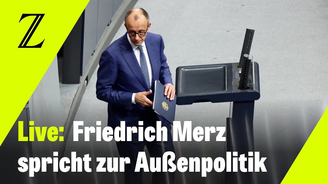 Live: Friedrich Merz' Regierungserklärung
