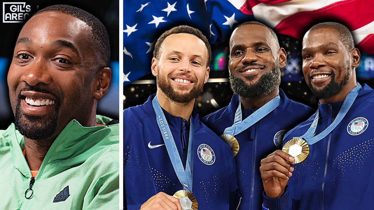 Gil's Arena Reacts To Team USA's Gold Medal Moment