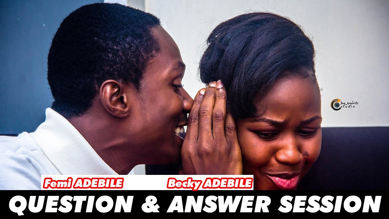 FEMI ADEBILE & BECKY'S || QUESTIONS & ANSWERS || BRIDAL SHOWER & BACHELOR'S EVE (Full Video)